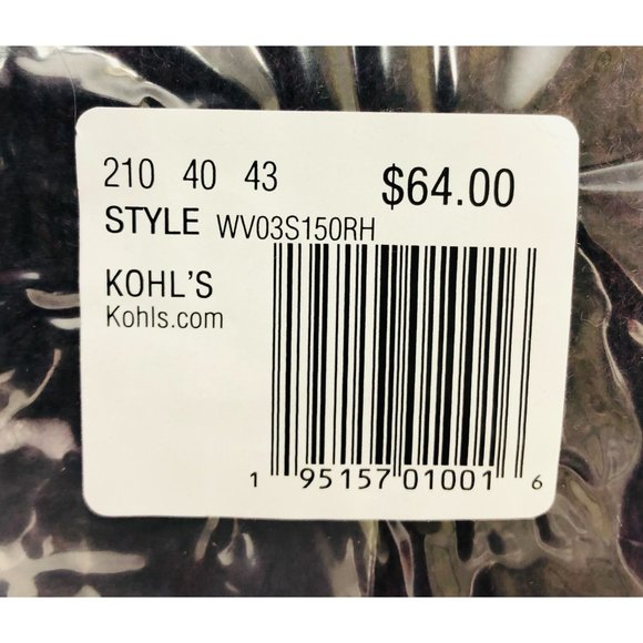 SOLD Simply Vera Wang Womens Purple Asymmetrical Cowlneck Sweater Sz XL NWT - Picture 6 of 10